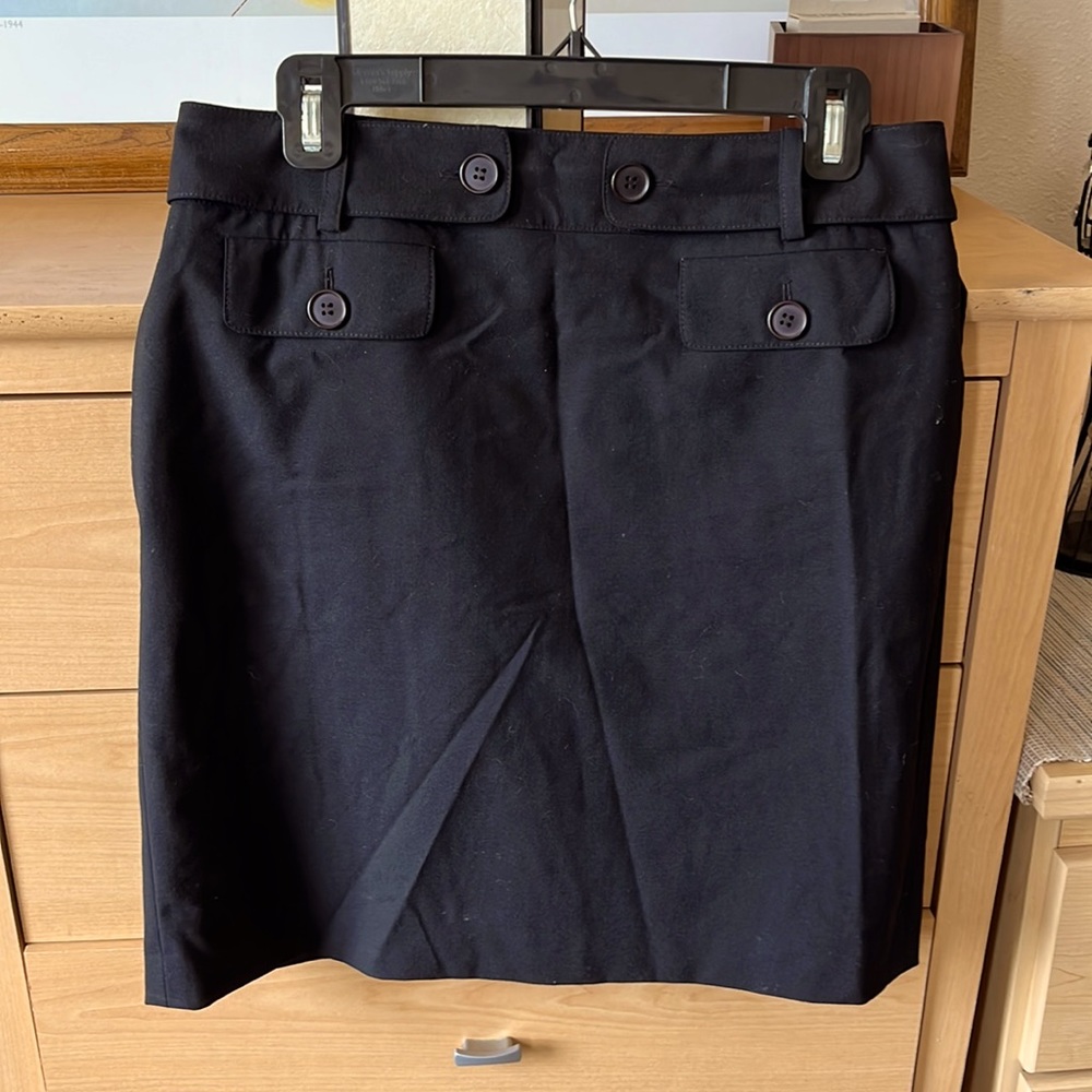Work skirt black